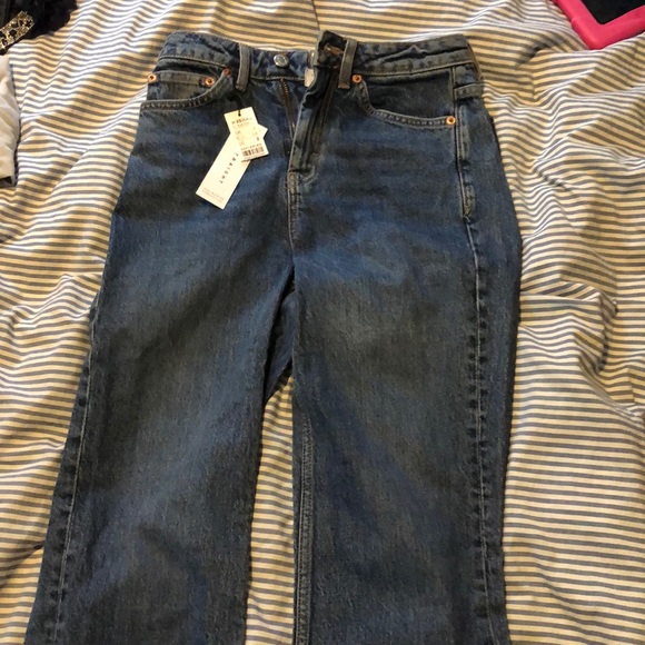 Straight leg top shop jeans NWT - Picture 2 of 3